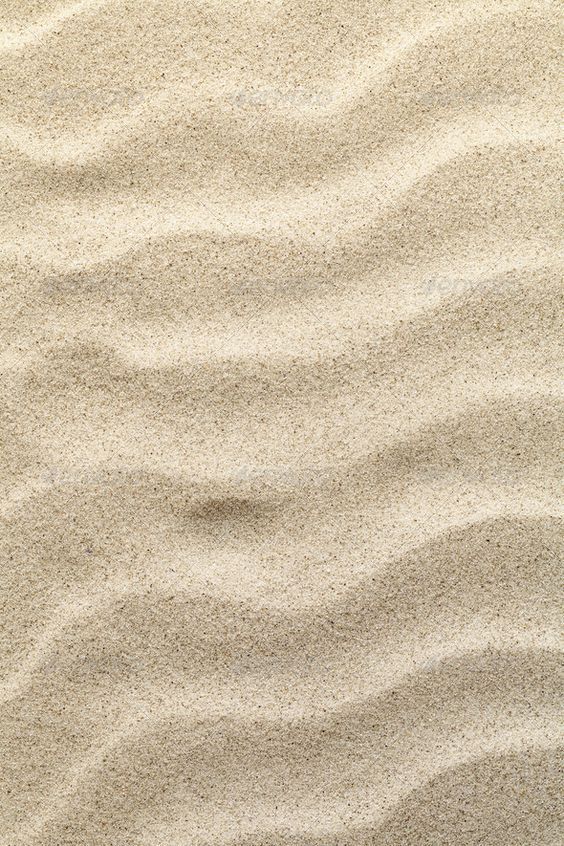 close up of the BASE notes ingredient, SAND which is used in the scented candle BEACH