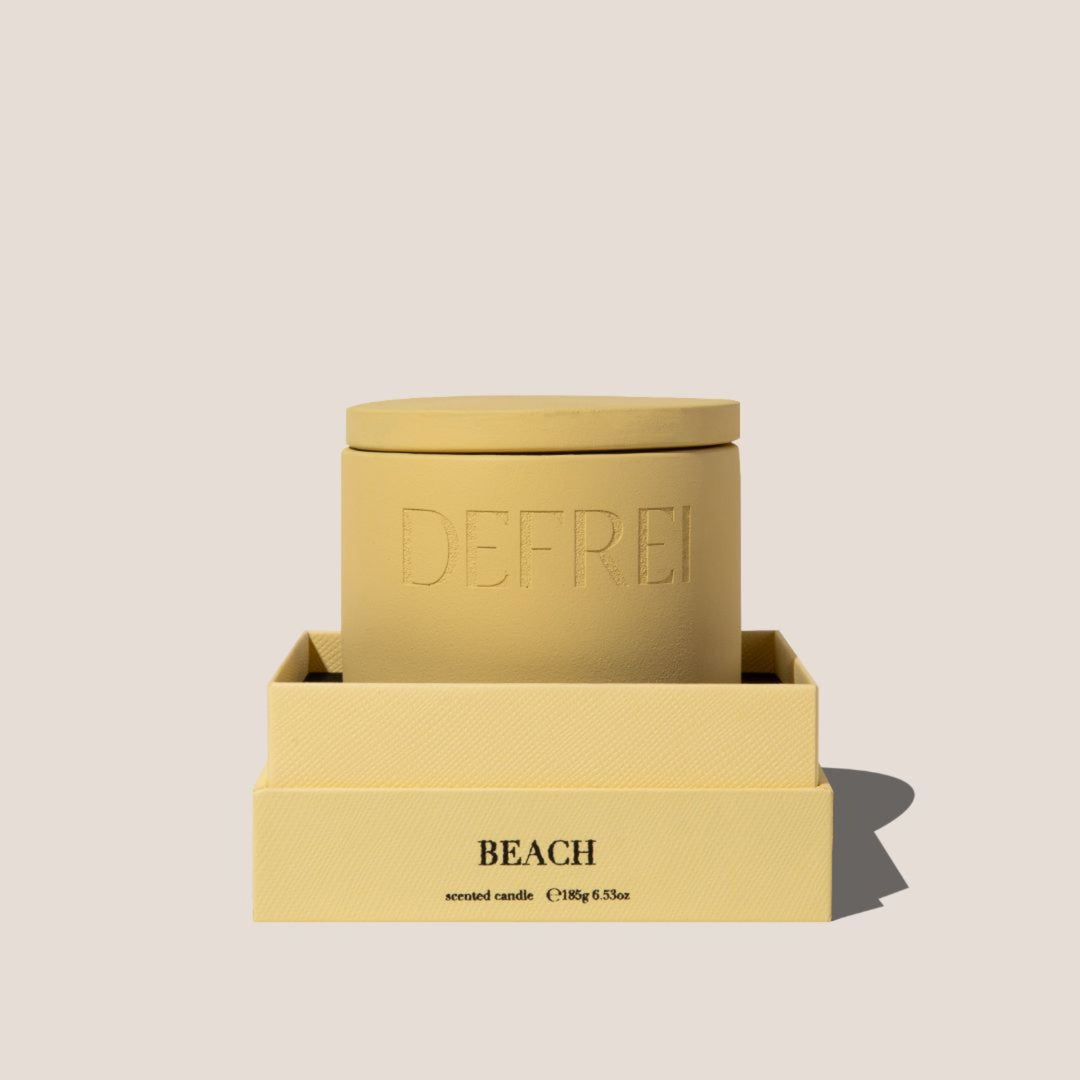 DEFREI CANDLE BEACH VESSEL AND BOX front 